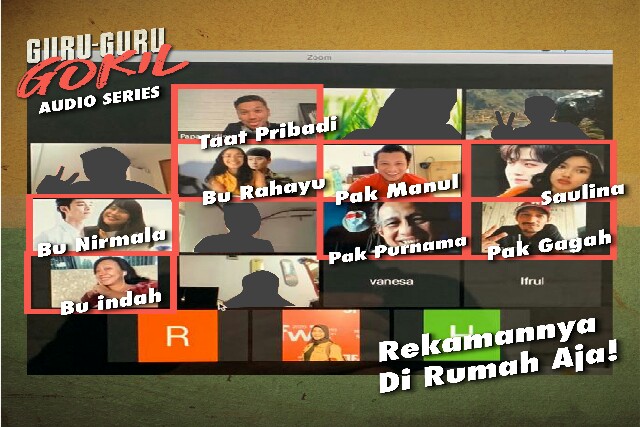 Bulan Ramadan Ditemani Gading Marten, Dian Sastrowardoyo, Asri Welas dan Lainnya Dalam "Guru-Guru Gokil - Audio Series”